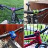 image:imageFIFTYFIFTY Aluminum Alloy Mountain Bike Stem for 118 Steer Tube 318mm Handlebar Short Handlebar Stem for All Mountain MTB Downhill FreeridePurple