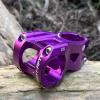image:imageFIFTYFIFTY Aluminum Alloy Mountain Bike Stem for 118 Steer Tube 318mm Handlebar Short Handlebar Stem for All Mountain MTB Downhill FreeridePurple