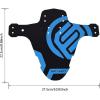 image:imageFIFTYFIFTY Mountain Bike Fender MTB Mudguard Front and Rear Compatible Bicycle Mudguard Fits 26 275 29 Plus Size and Fat Bike Wheel SizesBlue