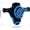 image:imageFIFTYFIFTY Mountain Bike Fender MTB Mudguard Front and Rear Compatible Bicycle Mudguard Fits 26 275 29 Plus Size and Fat Bike Wheel SizesBlueBlue