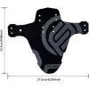 image:imageFIFTYFIFTY Mountain Bike Fender MTB Mudguard Front and Rear Compatible Bicycle Mudguard Fits 26 275 29 Plus Size and Fat Bike Wheel SizesGrayGray