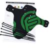 image:imageFIFTYFIFTY Mountain Bike Fender MTB Mudguard Front and Rear Compatible Bicycle Mudguard Fits 26 275 29 Plus Size and Fat Bike Wheel SizesGreen