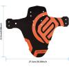 image:imageFIFTYFIFTY Mountain Bike Fender MTB Mudguard Front and Rear Compatible Bicycle Mudguard Fits 26 275 29 Plus Size and Fat Bike Wheel SizesOrangeOrange