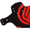 image:imageFIFTYFIFTY Mountain Bike Fender MTB Mudguard Front and Rear Compatible Bicycle Mudguard Fits 26 275 29 Plus Size and Fat Bike Wheel SizesRed