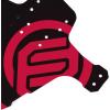 image:imageFIFTYFIFTY Mountain Bike Fender MTB Mudguard Front and Rear Compatible Bicycle Mudguard Fits 26 275 29 Plus Size and Fat Bike Wheel SizesRedRed