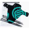 image:imageFIFTYFIFTY Mountain Bike Fender MTB Mudguard Front and Rear Compatible Bicycle Mudguard Fits 26 275 29 Plus Size and Fat Bike Wheel SizesTurquoise