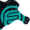 image:imageFIFTYFIFTY Mountain Bike Fender MTB Mudguard Front and Rear Compatible Bicycle Mudguard Fits 26 275 29 Plus Size and Fat Bike Wheel SizesTurquoise