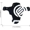 image:imageFIFTYFIFTY Mountain Bike Fender MTB Mudguard Front and Rear Compatible Bicycle Mudguard Fits 26 275 29 Plus Size and Fat Bike Wheel SizesWhite