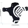 image:imageFIFTYFIFTY Mountain Bike Fender MTB Mudguard Front and Rear Compatible Bicycle Mudguard Fits 26 275 29 Plus Size and Fat Bike Wheel SizesWhiteWhite