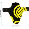 image:imageFIFTYFIFTY Mountain Bike Fender MTB Mudguard Front and Rear Compatible Bicycle Mudguard Fits 26 275 29 Plus Size and Fat Bike Wheel SizesYellow