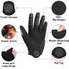 image:imageFIFTYFIFTY Mountain Bike Gloves for Men Women Full Finger Pad Cycling Glove Breathable AntiSlip ShockAbsorbing and Touch Screen for Road MTB Outdoor BikingBlack