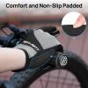 image:imageFIFTYFIFTY Mountain Bike Gloves for Men Women Full Finger Pad Cycling Glove Breathable AntiSlip ShockAbsorbing and Touch Screen for Road MTB Outdoor BikingGrey