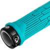 image:imageFIFTYFIFTY Mountain Bike Grips Single Lockon MTB Handlerbar Grips Soft and Comfortable NonSlip Locking Bicycle Handle for All Mountain Enduro DownhillTurquoise