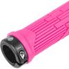 image:imageFIFTYFIFTY Mountain Bike Grips Single Lockon MTB Handlerbar Grips Soft and Comfortable NonSlip Locking Bicycle Handle for All Mountain Enduro DownhillPink