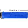 image:imageFIFTYFIFTY Mountain Bike Grips Single Lockon MTB Handlerbar Grips Soft and Comfortable NonSlip Locking Bicycle Handle for All Mountain Enduro DownhillBlue