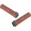 image:imageFIFTYFIFTY Mountain Bike Grips Single Lockon MTB Handlerbar Grips Soft and Comfortable NonSlip Locking Bicycle Handle for All Mountain Enduro DownhillBrown