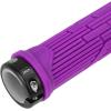 image:imageFIFTYFIFTY Mountain Bike Grips Single Lockon MTB Handlerbar Grips Soft and Comfortable NonSlip Locking Bicycle Handle for All Mountain Enduro DownhillPurple