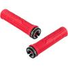 image:imageFIFTYFIFTY Mountain Bike Grips Single Lockon MTB Handlerbar Grips Soft and Comfortable NonSlip Locking Bicycle Handle for All Mountain Enduro DownhillRed