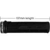 image:imageFIFTYFIFTY Mountain Bike Grips Single Lockon MTB Handlerbar Grips Soft and Comfortable NonSlip Locking Bicycle Handle for All Mountain Enduro DownhillBlack