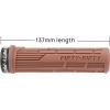 image:imageFIFTYFIFTY Mountain Bike Grips Single Lockon MTB Handlerbar Grips Soft and Comfortable NonSlip Locking Bicycle Handle for All Mountain Enduro DownhillBrown