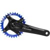 image:imageFIFTYFIFTY Round 104BCD Chainring 30T 32T 34T 36T Narrow Wide Mountain Bike Chainring Single Chainring for 91011Speed with 4 Alloy Chainring Bolts for MTBRound Blue