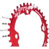 image:imageFIFTYFIFTY Round 104BCD Chainring 30T 32T 34T 36T Narrow Wide Mountain Bike Chainring Single Chainring for 91011Speed with 4 Alloy Chainring Bolts for MTBRound Red