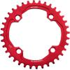 image:imageFIFTYFIFTY Round 104BCD Chainring 30T 32T 34T 36T Narrow Wide Mountain Bike Chainring Single Chainring for 91011Speed with 4 Alloy Chainring Bolts for MTBRound Red
