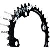 image:imageFIFTYFIFTY Round 104BCD Chainring 30T 32T 34T 36T Narrow Wide Mountain Bike Chainring Single Chainring for 91011Speed with 4 Alloy Chainring Bolts for MTBRound Black