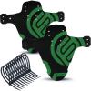 image:imageFIFTYFIFTY Mountain Bike Fender MTB Mudguard Front and Rear Compatible Bicycle Mudguard Fits 26 275 29 Plus Size and Fat Bike Wheel SizesGreenGreen