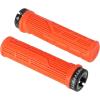 image:imageFIFTYFIFTY Mountain Bike Grips Single Lockon MTB Handlerbar Grips Soft and Comfortable NonSlip Locking Bicycle Handle for All Mountain Enduro DownhillOrange