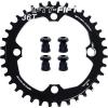 image:imageFIFTYFIFTY Round 104BCD Chainring 30T 32T 34T 36T Narrow Wide Mountain Bike Chainring Single Chainring for 91011Speed with 4 Alloy Chainring Bolts for MTBRound Black