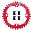 image:imageFIFTYFIFTY Round 104BCD Chainring 30T 32T 34T 36T Narrow Wide Mountain Bike Chainring Single Chainring for 91011Speed with 4 Alloy Chainring Bolts for MTBRound Red