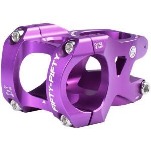 image:imageFIFTYFIFTY Aluminum Alloy Mountain Bike Stem for 118 Steer Tube 318mm Handlebar Short Handlebar Stem for All Mountain MTB Downhill FreeridePurple
