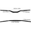 image:imageFIFTYFIFTY Aluminium Alloy Mountain Bike Riser Handlebar 35mm Diameter 800mm Wide MTB Bars 38mm Rise Black35mm Diameter