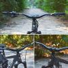 image:imageFIFTYFIFTY Aluminium Alloy Mountain Bike Riser Handlebar 35mm Diameter 800mm Wide MTB Bars 38mm Rise Black35mm Diameter