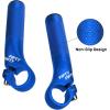 image:imageFIFTYFIFTY Bike Bar Ends Mountain Bike Handlebar Ends Alloy MTB Bicycle Bar 110mm BlackBlue