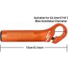 image:imageFIFTYFIFTY Bike Bar Ends Mountain Bike Handlebar Ends Alloy MTB Bicycle Bar 110mm BlackOrange