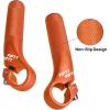 image:imageFIFTYFIFTY Bike Bar Ends Mountain Bike Handlebar Ends Alloy MTB Bicycle Bar 110mm BlackOrange