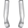 image:imageFIFTYFIFTY Bike Bar Ends Mountain Bike Handlebar Ends Alloy MTB Bicycle Bar 110mm BlackPolished Silver