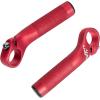 image:imageFIFTYFIFTY Bike Bar Ends Mountain Bike Handlebar Ends Alloy MTB Bicycle Bar 110mm BlackRed