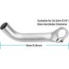 image:imageFIFTYFIFTY Bike Bar Ends Mountain Bike Handlebar Ends Aluminium Alloy MTB Bicycle Bar ExtenderBrushed Silver
