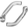 image:imageFIFTYFIFTY Bike Bar Ends Mountain Bike Handlebar Ends Aluminium Alloy MTB Bicycle Bar ExtenderBrushed Silver