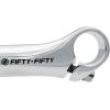 image:imageFIFTYFIFTY Bike Bar Ends Mountain Bike Handlebar Ends Aluminium Alloy MTB Bicycle Bar ExtenderPolished Silver
