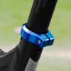 image:imageFIFTYFIFTY Bike Seat Post Clamp Aluminum Alloy Bicycle Seatpost Collar 286298318349364386mm Bicycle Seat Tube Clip for Most MTB Road Bikes 318mm BlackBlue