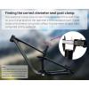 image:imageFIFTYFIFTY Bike Seat Post Clamp Aluminum Alloy Bicycle Seatpost Collar 286298318349364386mm Bicycle Seat Tube Clip for Most MTB Road Bikes 318mm BlackRed
