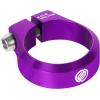 image:imageFIFTYFIFTY Bike Seat Post Clamp Aluminum Alloy Bicycle Seatpost Collar 286298318349364386mm Bicycle Seat Tube Clip for Most MTB Road Bikes 318mm BlackPurple