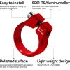 image:imageFIFTYFIFTY Bike Seat Post Clamp Aluminum Alloy Bicycle Seatpost Collar 286298318349364386mm Bicycle Seat Tube Clip for Most MTB Road Bikes 318mm BlackRed