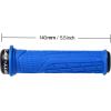 image:imageFIFTYFIFTY Mountain Bike Handlebar Grips Single Lockon MTB Grips Comfortable and Lock On NonSlip Bicycle Handle Fit for All Mountain Enduro DownhillBlue