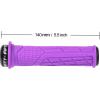 image:imageFIFTYFIFTY Mountain Bike Handlebar Grips Single Lockon MTB Grips Comfortable and Lock On NonSlip Bicycle Handle Fit for All Mountain Enduro DownhillPurple