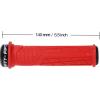 image:imageFIFTYFIFTY Mountain Bike Handlebar Grips Single Lockon MTB Grips Comfortable and Lock On NonSlip Bicycle Handle Fit for All Mountain Enduro DownhillRed